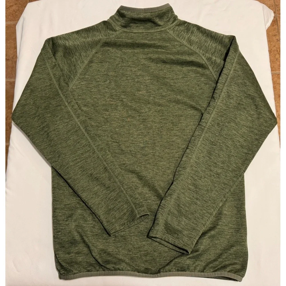 The North Face Men's Canyonlands 1/2 Zip Pullover - Green - Size M - VERY GOOD